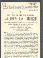 VAN LIMBERGEN Joannes Josephus