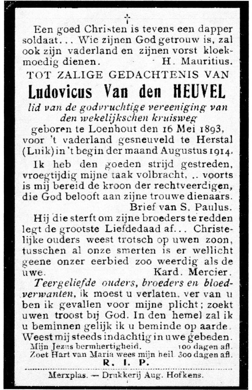 Van Den Heuvel Lodewijk (Louis)