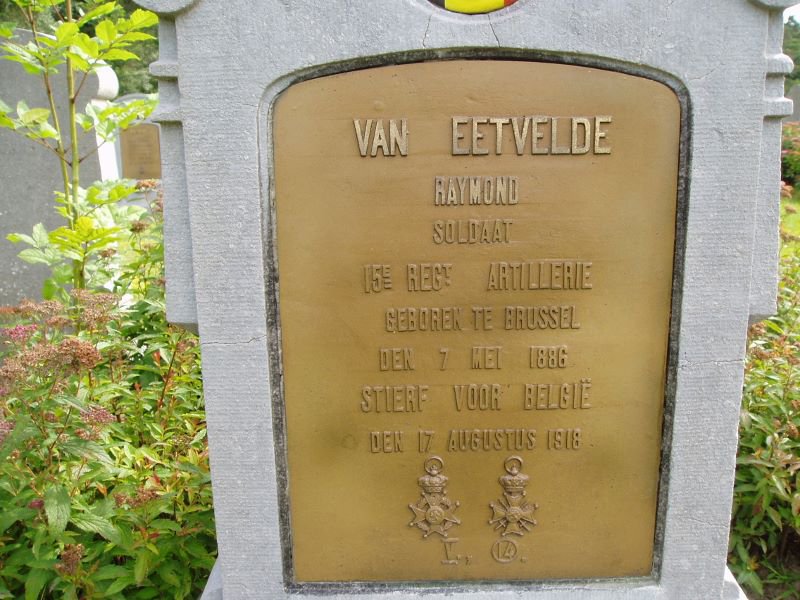 VAN EETVELDE Raymond Antoine Marie (Baron)