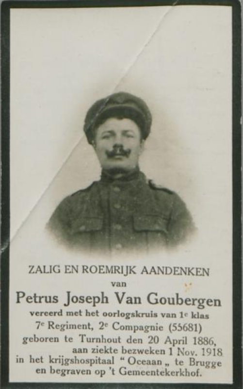 Van Goubergen  Petrus Josephus (Jozef) 