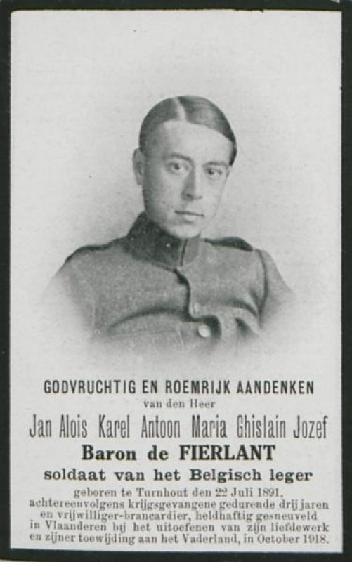 de Fierlant  Jan Aloïs Karel Antoon 