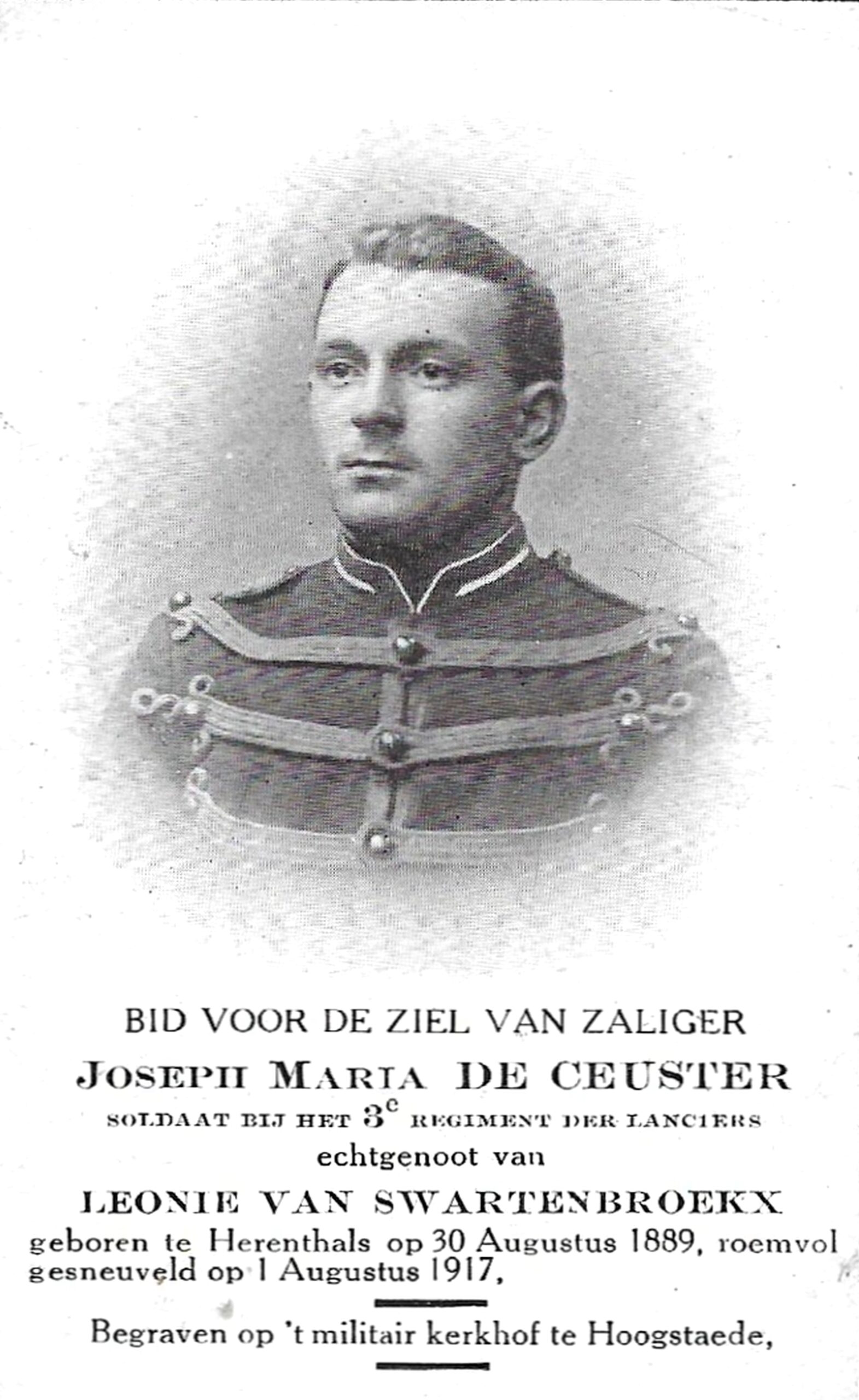 De Ceuster Joseph Maria