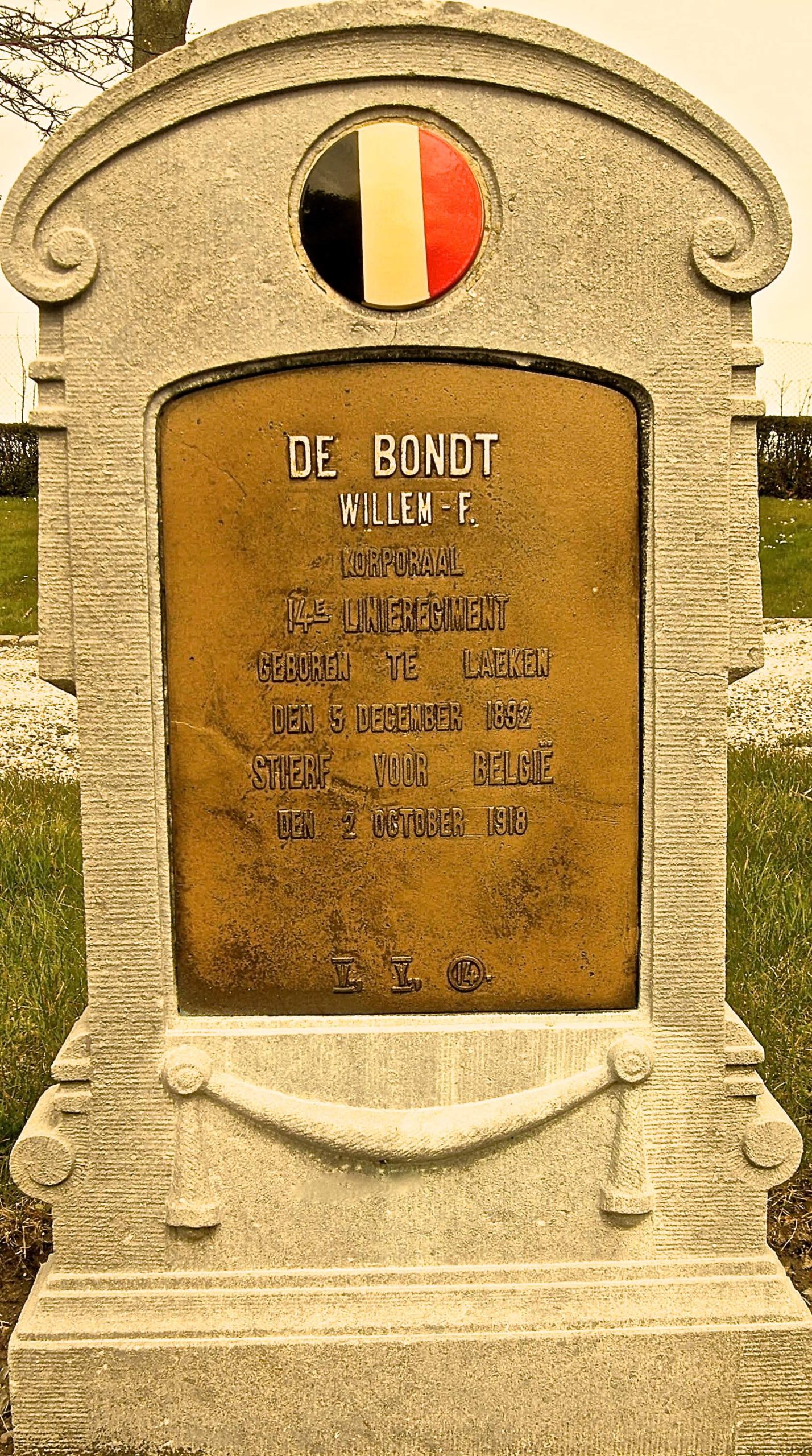 De Bondt Frans Guilliaume